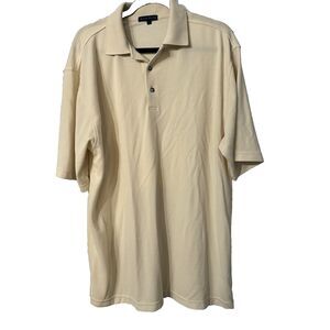 Nick Price‎ Polo Golf Shirt Mens Large Ivory